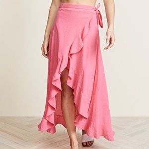 9 Seed Wrap Skirt Coverup